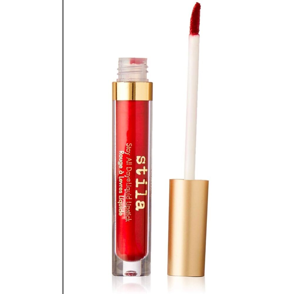 Stila Red Stay All Day Long Wear Liquid Lipstick Cruelty Free Womens